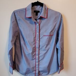 J. Crew pajama-style dress shirt NWOT